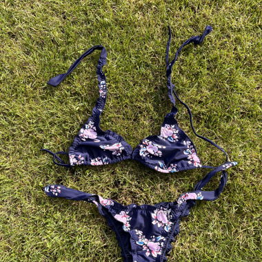 Bikini à motif floral