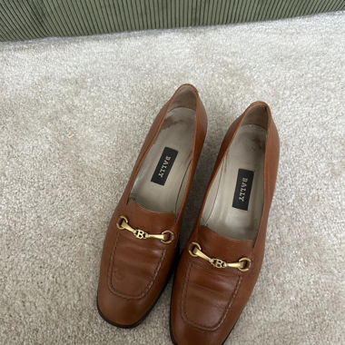 BALLY Mocassini in pelle marroni