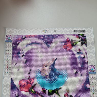 Diamond Painting Bild fix und Ferdig