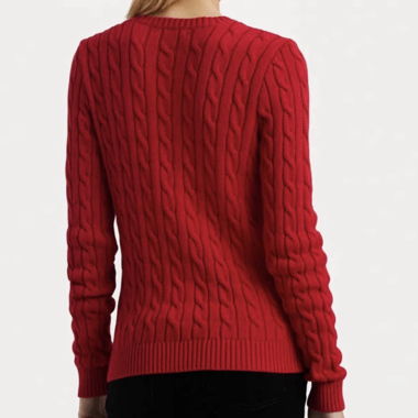 Benetton - Red Knit Sweater - Size M