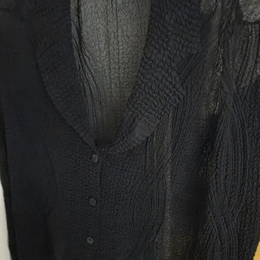 Cappuccino sheer bluse
