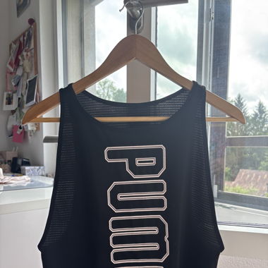 Black Puma Sports Top