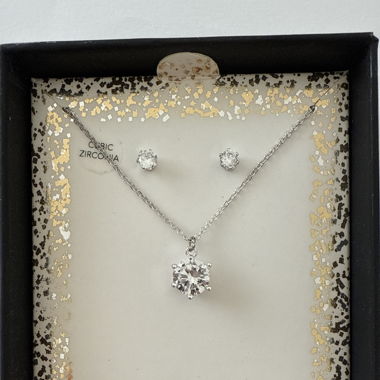 Silberstein Necklace and Earrings Set