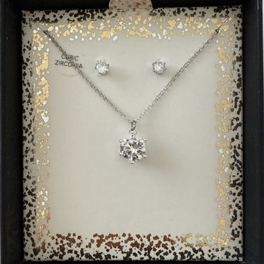 Silberstein Necklace and Earrings Set