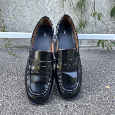 Zara Loafer Penny in pelle verniciata gr.41