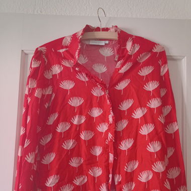Satinbluse 