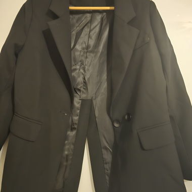 Schwarzer Blazer für Damen