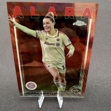 Topps Chrome Karte Alara Sehitler