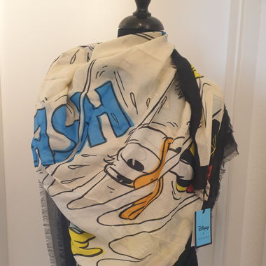 Châle Gucci Disney Donald 140x140cm