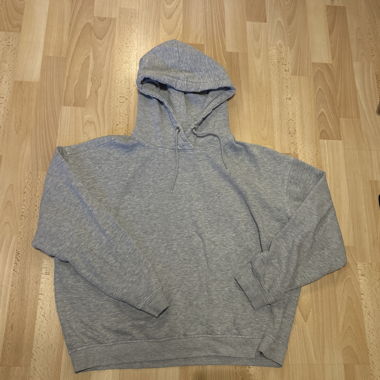 Grau Kapuzen-Sweater ohne Ärmel