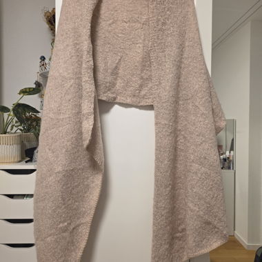Pieces Beige/Rose Scarf