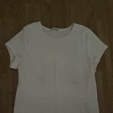 weisses Crop-Top, Grösse S