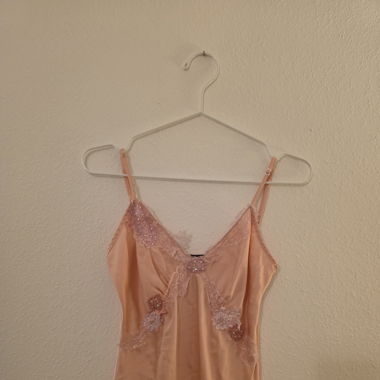 Y2K Vintage Silk Top Embroidered