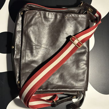 Borsa messenger Bally vintage in pelle