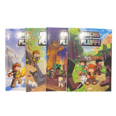 Satz von 4 Büchern: Frigiel und Fluffy: T1/T2/T3/T4