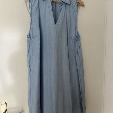 Camicia di jeans senza maniche