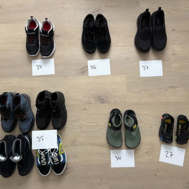 Kinder-Sneakers Sortiment