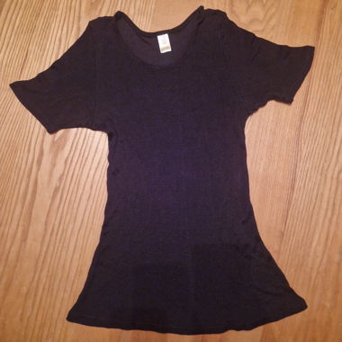 Maglia in mesh nera Calida XS