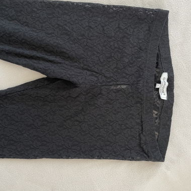 Leggings noirs en dentelle Clockhouse