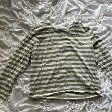 Top H&M a maniche lunghe a righe