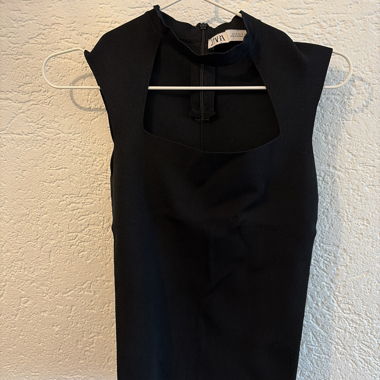 Haut noir Zara