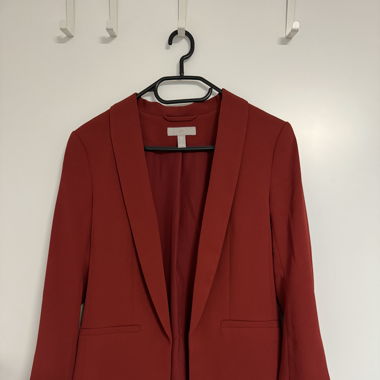 Rostroter Blazer H&M