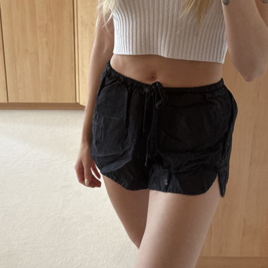 Shorts de loisir noirs