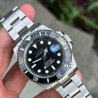 Seikmod Classic Sub Black – NH35 Automatik – 40mm