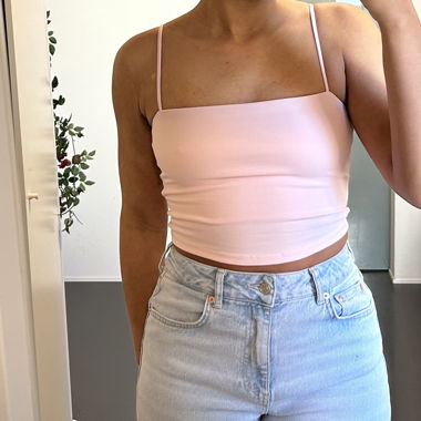 Bershka Top rosa
