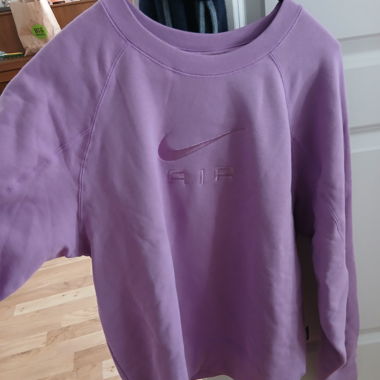 Purple Nike Air Sweatshirt
