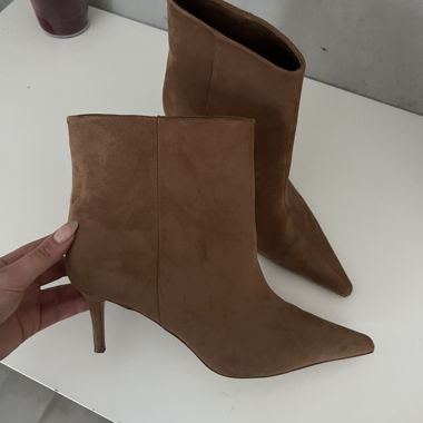 Bottines en daim