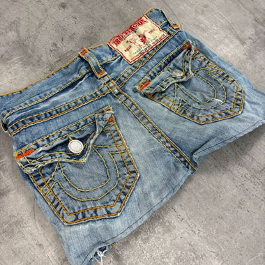 Jupe en denim True Religion Vintage (M)