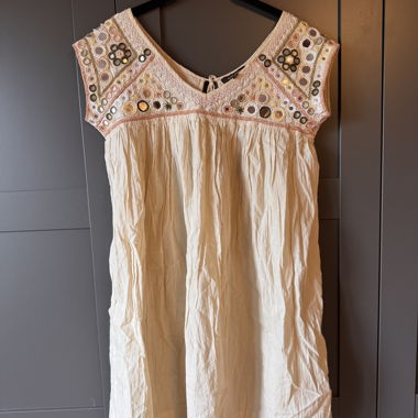 Abito boho ricamato