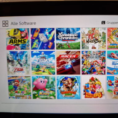 Switch konsole und switch  mig und card reader 