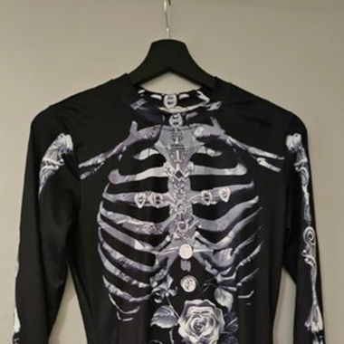 Skelett Kleid Gr.S
