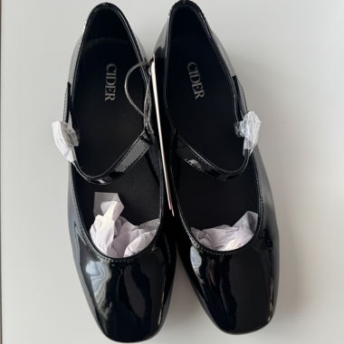 Ballerines vernies noires