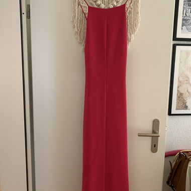 Abito slip maxi rosa