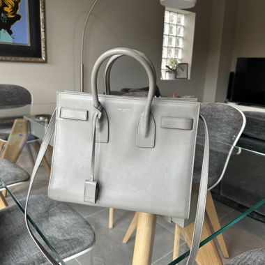 Saint Laurent grey day bag small