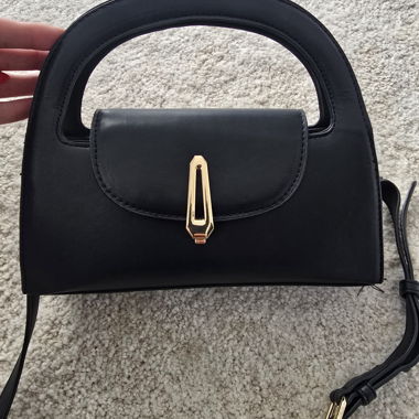 Small black handbag
