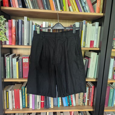 Shorts ASOS Design en lin noir