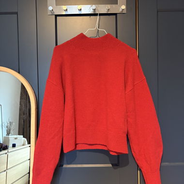 Pullover mit Stehkragen