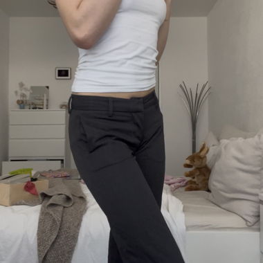 Pantaloni da lavoro a vita bassa