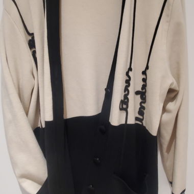 Veste cardigan bicolore top qualité 