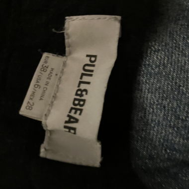 Pantaloni neri Pull&Bear