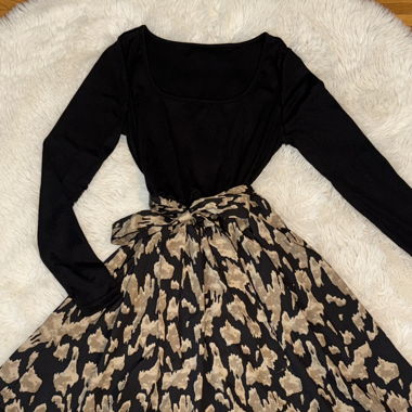 Robe manche longue 