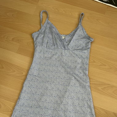Purple summer dress