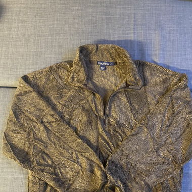 Vintage Nautica Fleece-Pullover, Grösse L