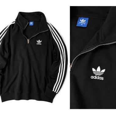 Adidas half-zip XL