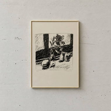 Still Life Lithograph / Printmaking, 1980s