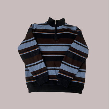 Pull vintage rayé